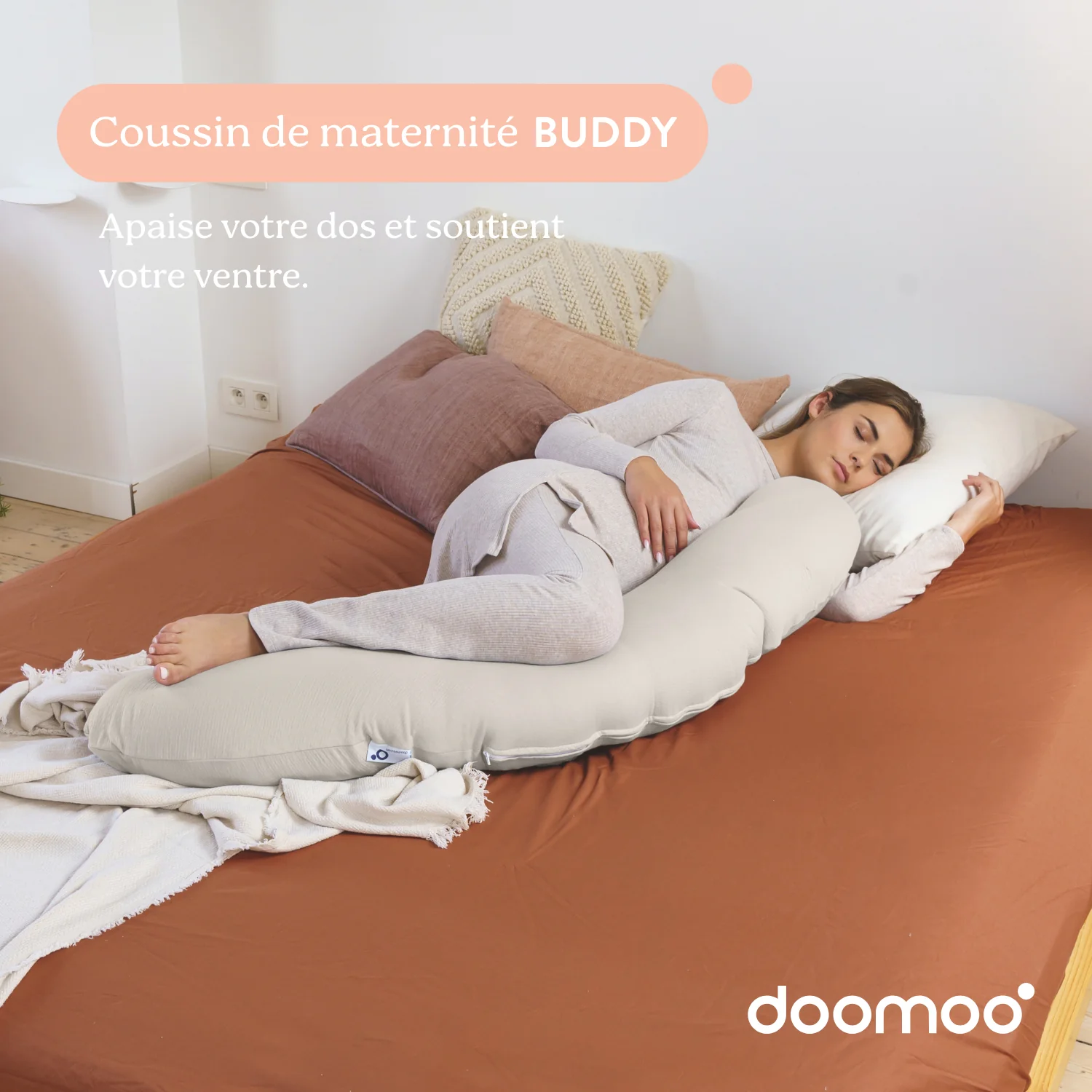 Le coussin de grossesse iconique Buddy doomoo - Image 128