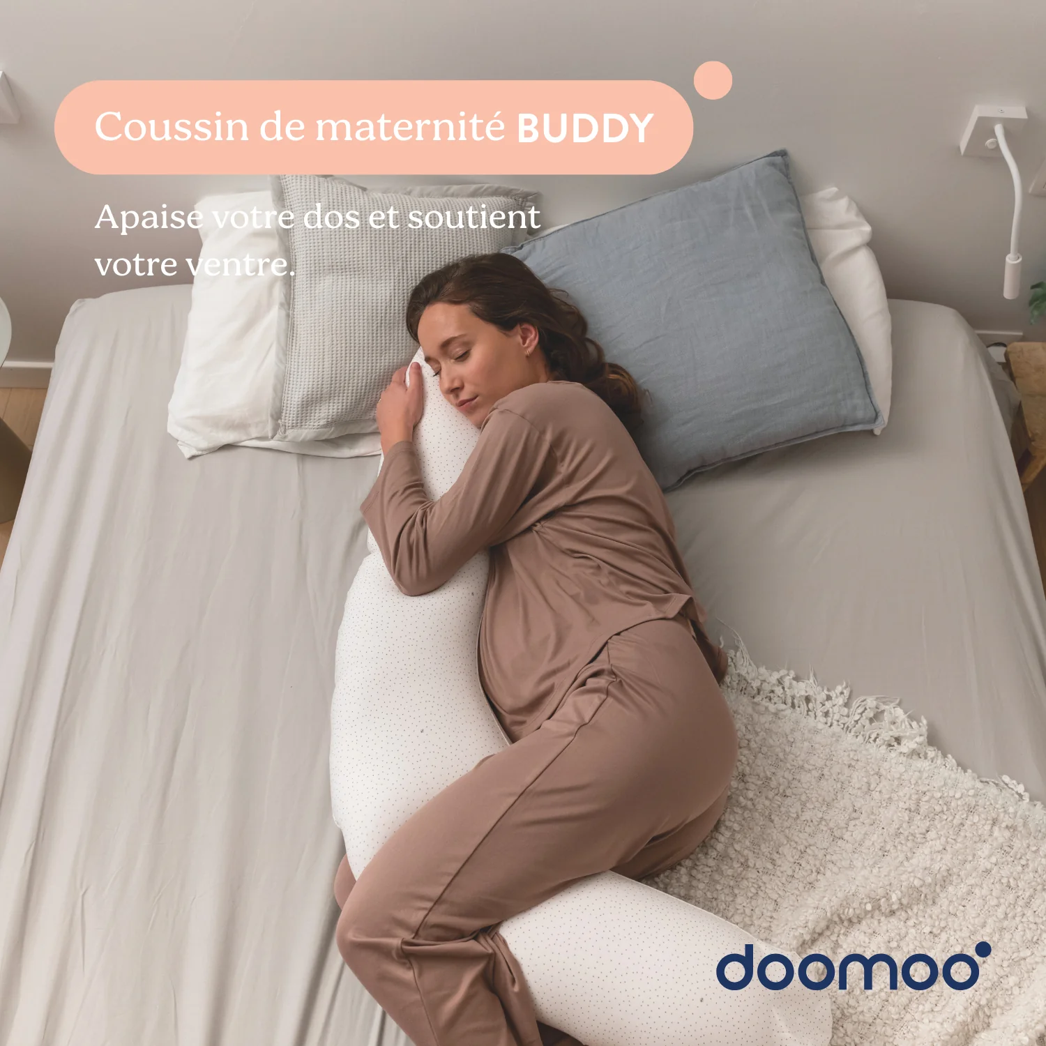 Le coussin de grossesse iconique Buddy doomoo - Image 30