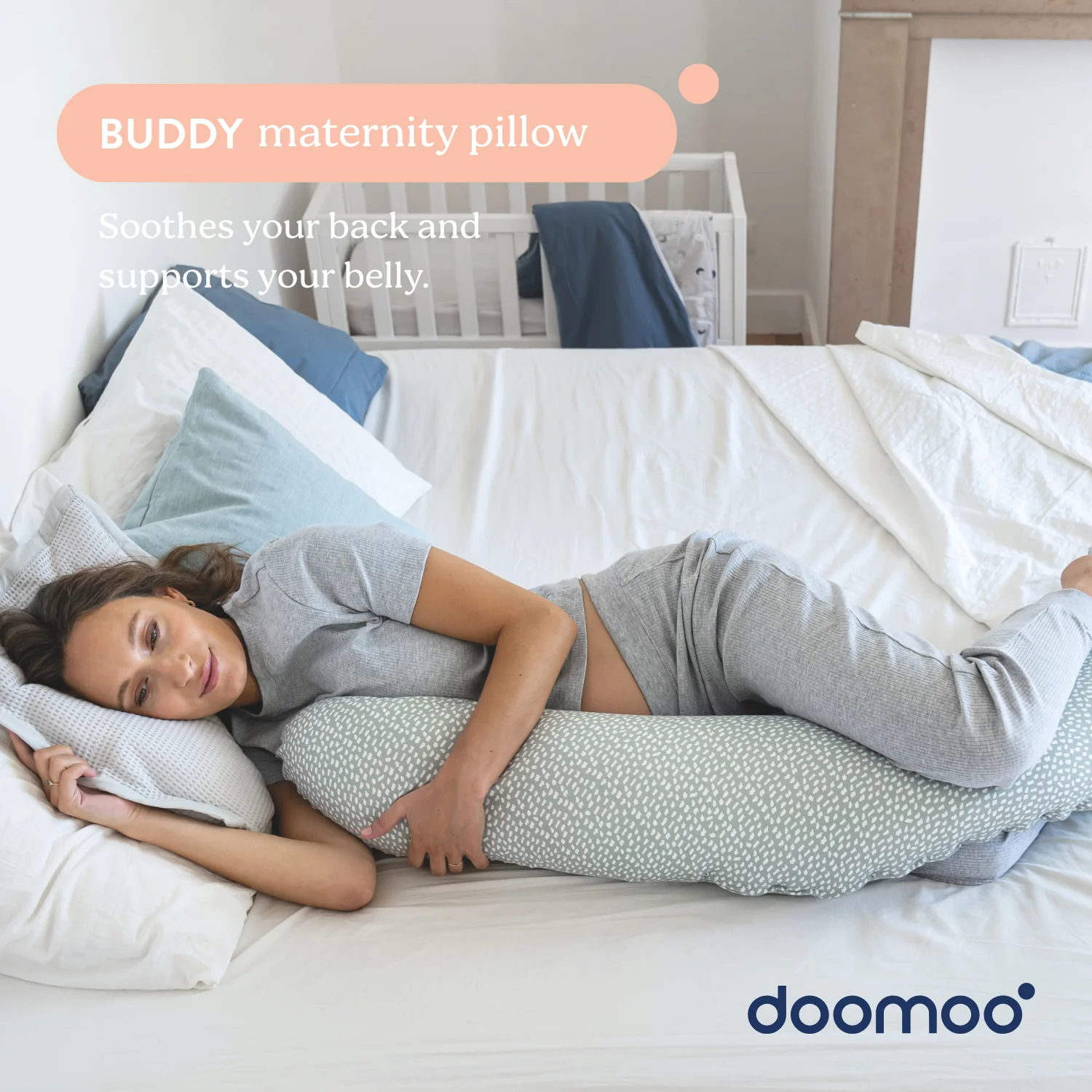 Le coussin de grossesse iconique Buddy doomoo - Image 88