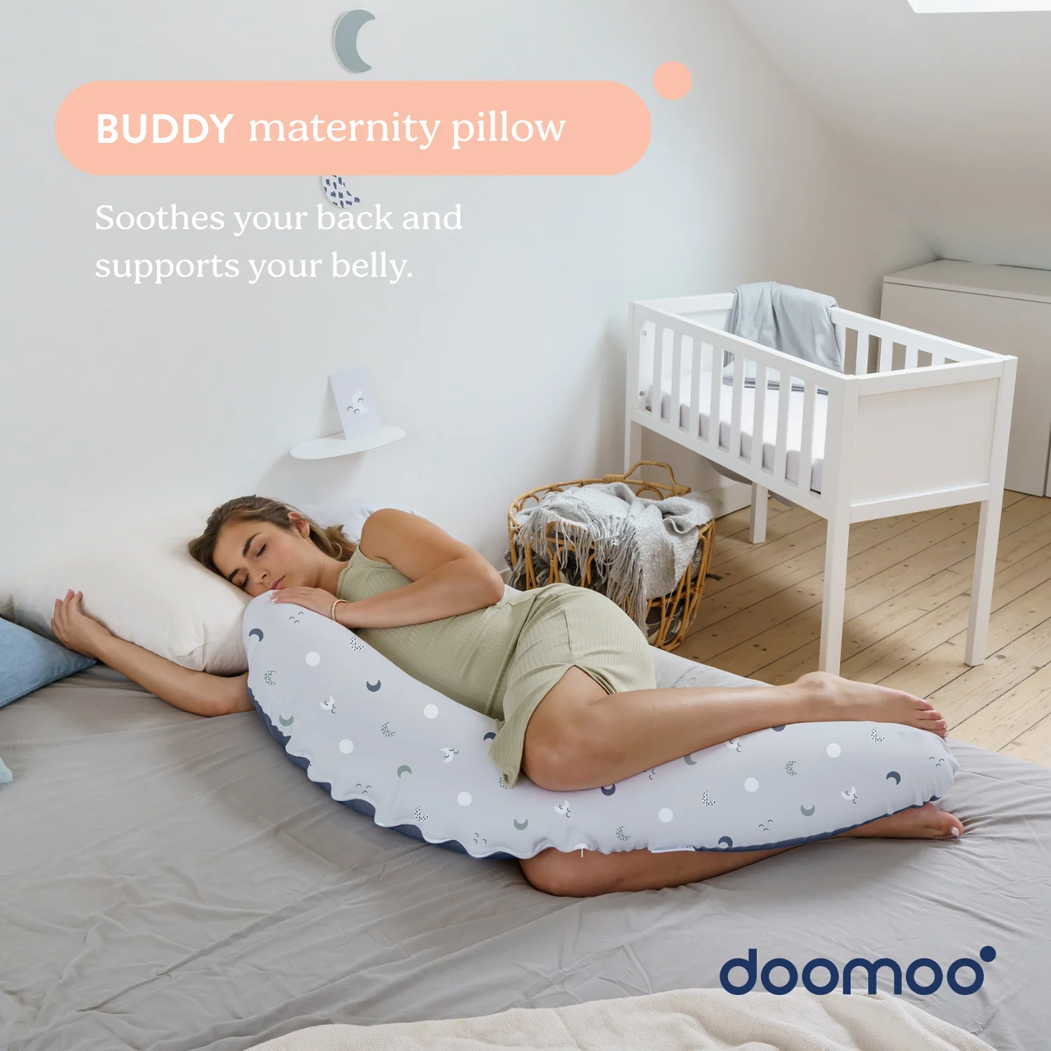 Le coussin de grossesse iconique Buddy doomoo - Image 99
