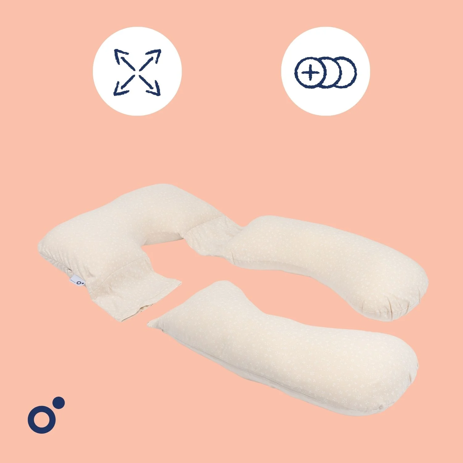 Le coussin de grossesse XXL Maxxy enveloppant & ultra confort - Image 3