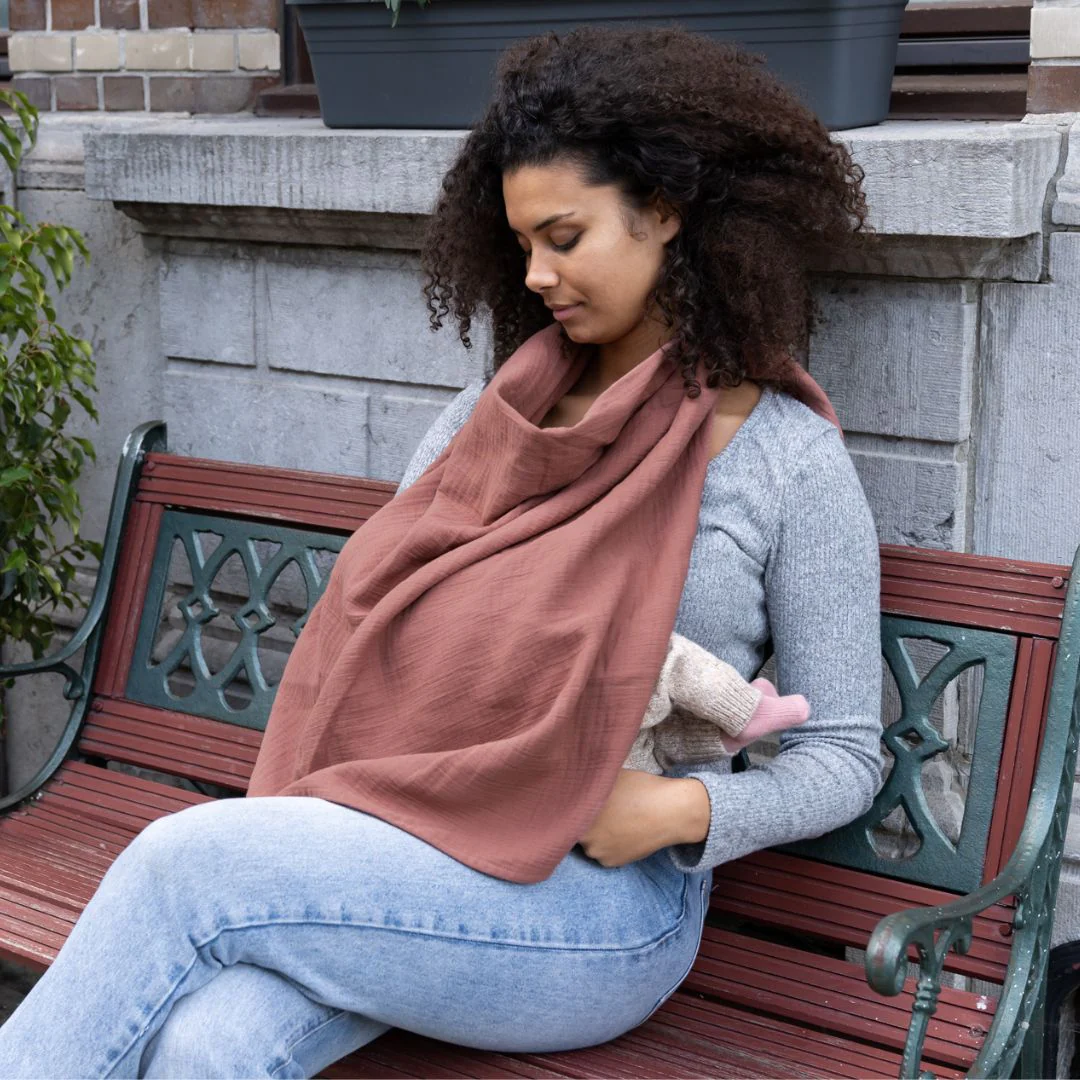 Cape d'allaitement discrète et tendance Mom'n Play - Image 32