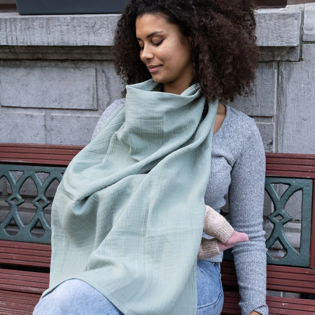 Cape d'allaitement discrète et tendance Mom'n Play - Image 8