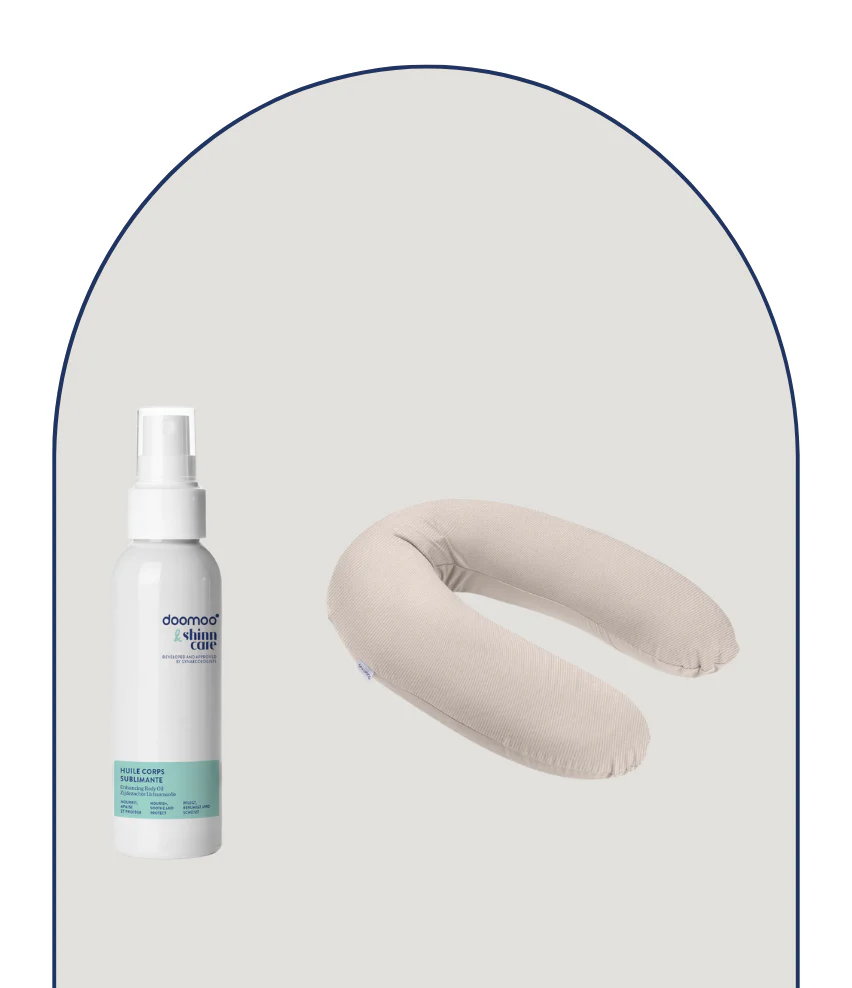 Duo essentiels grossesse coussin & son huile corps sublimante - Image 11