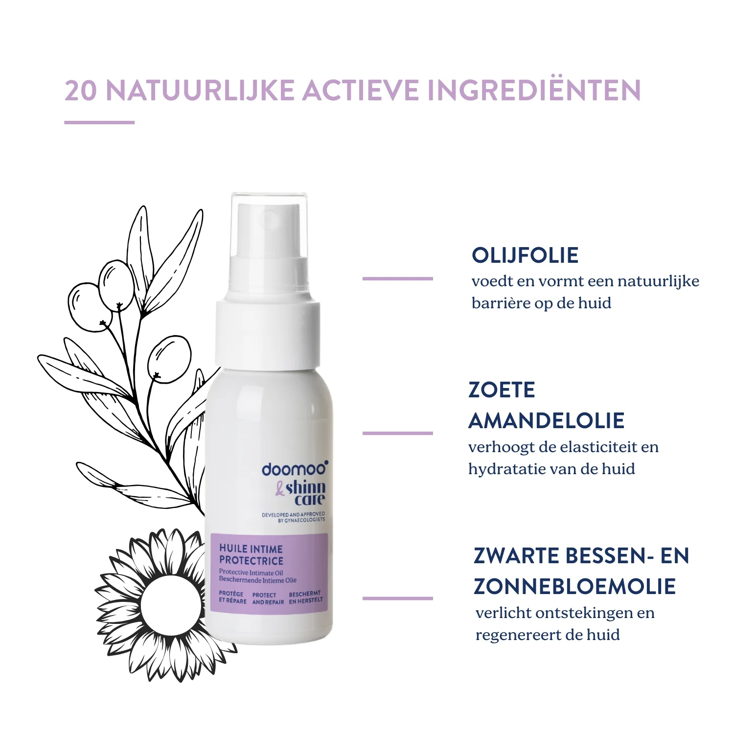 Huile intime protectrice – doomoo x Shinncare - Image 22